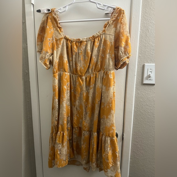 Torrid NWT Two Tone Lace Tiered Babydoll Dress Women’s Size 3x - Picture 5 of 5